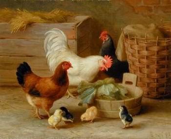 unknow artist Cocks 106 China oil painting art